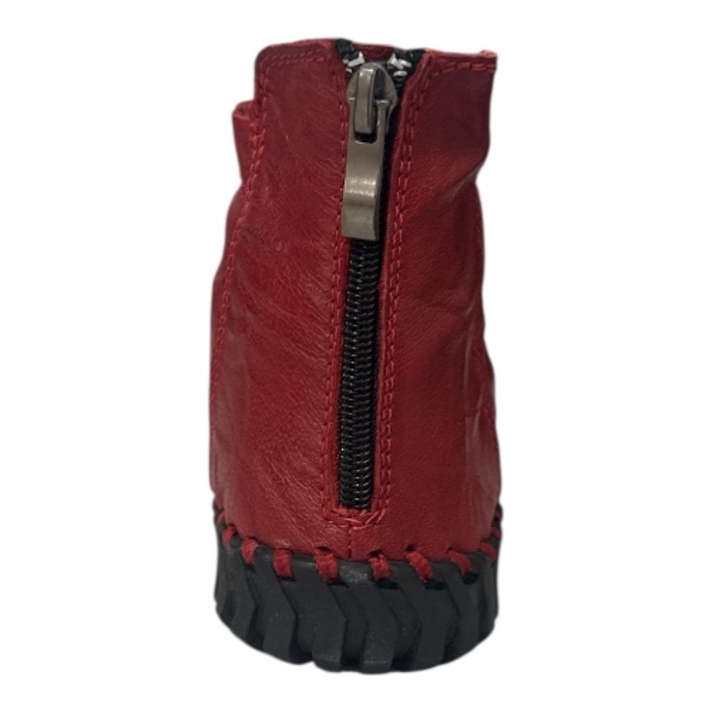 Bernie Mev TW79 Ankle Boots, Burgundy, Size 38, Memory Foam Comfort NWB - Picture 5 of 5